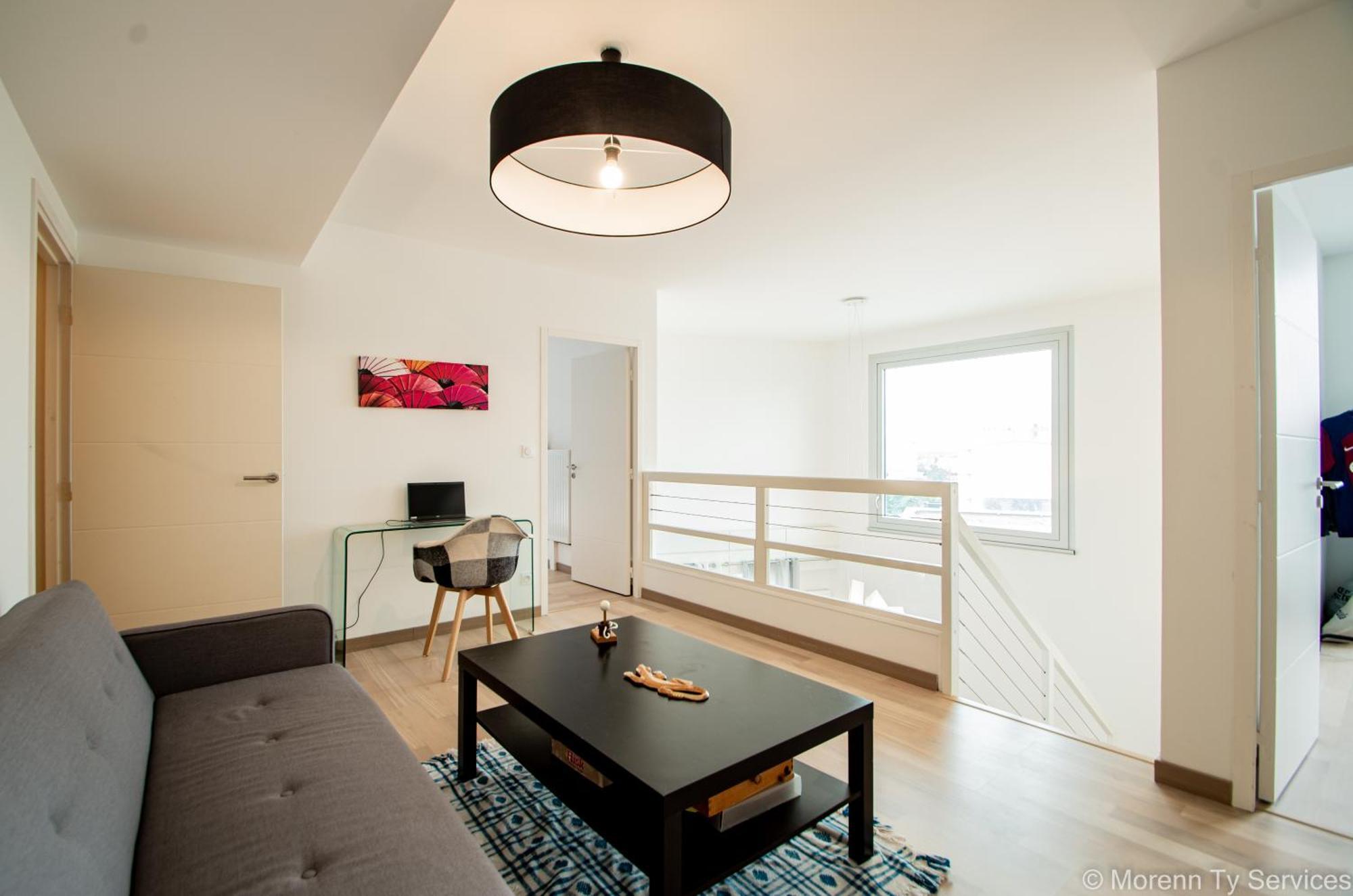 Triplex Terrasse Proche Metro - Ty Ar Mabilay Apartment Rennes Luaran gambar