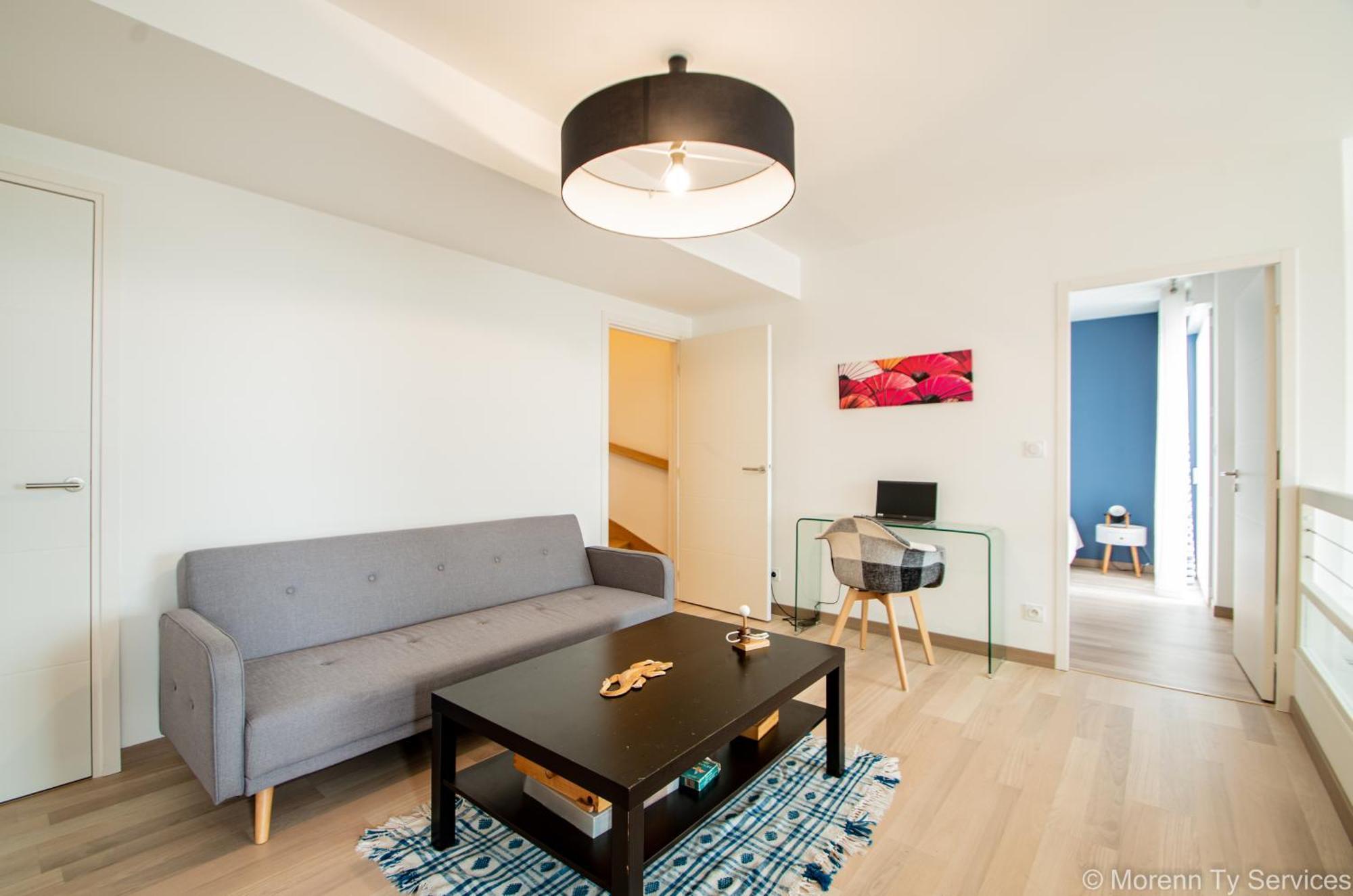 Triplex Terrasse Proche Metro - Ty Ar Mabilay Apartment Rennes Luaran gambar