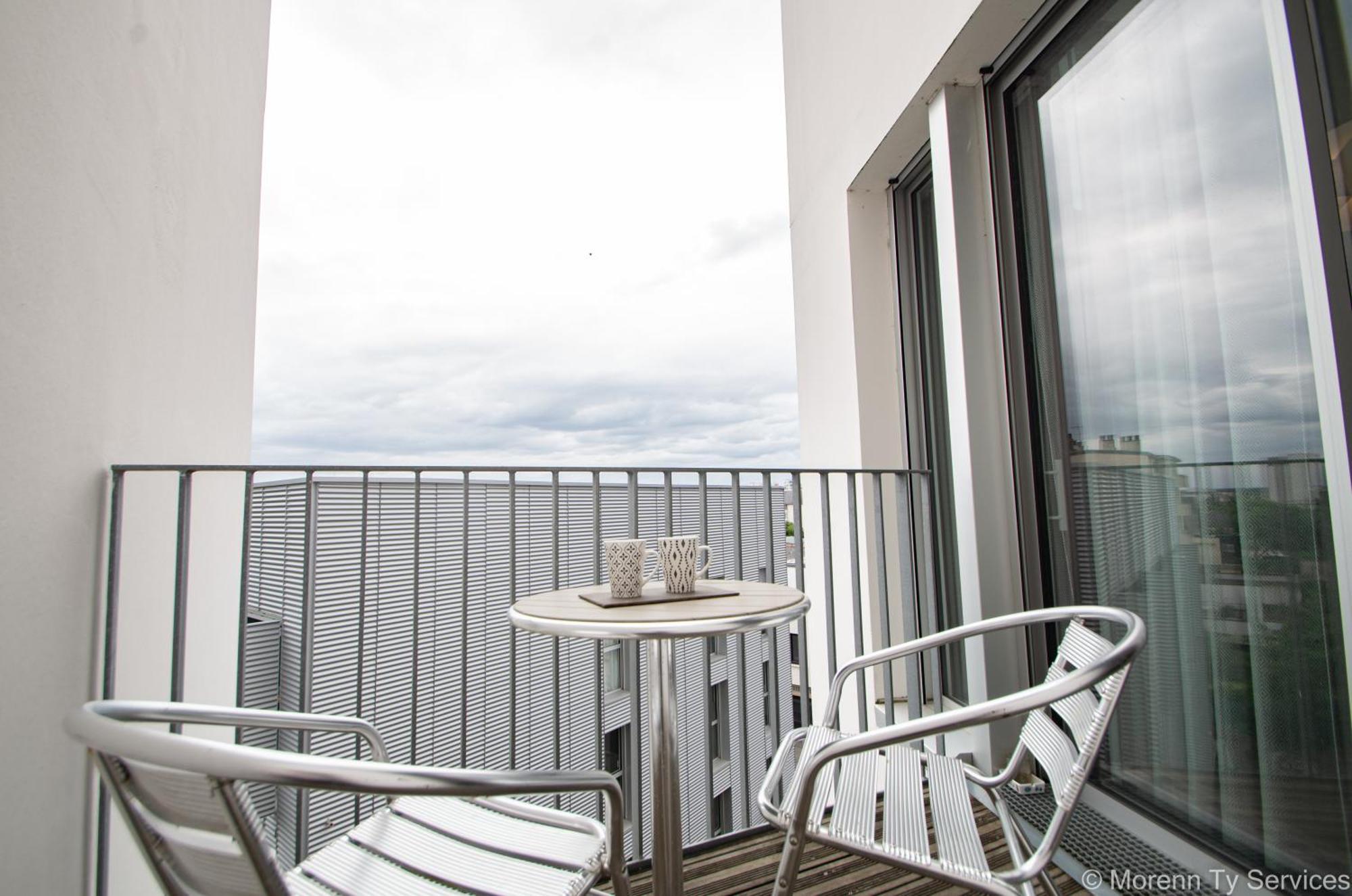 Triplex Terrasse Proche Metro - Ty Ar Mabilay Apartment Rennes Luaran gambar